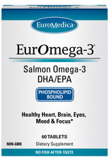 EuroMedica EurOmega-3 Salmon Omega-3 DHA/EPA