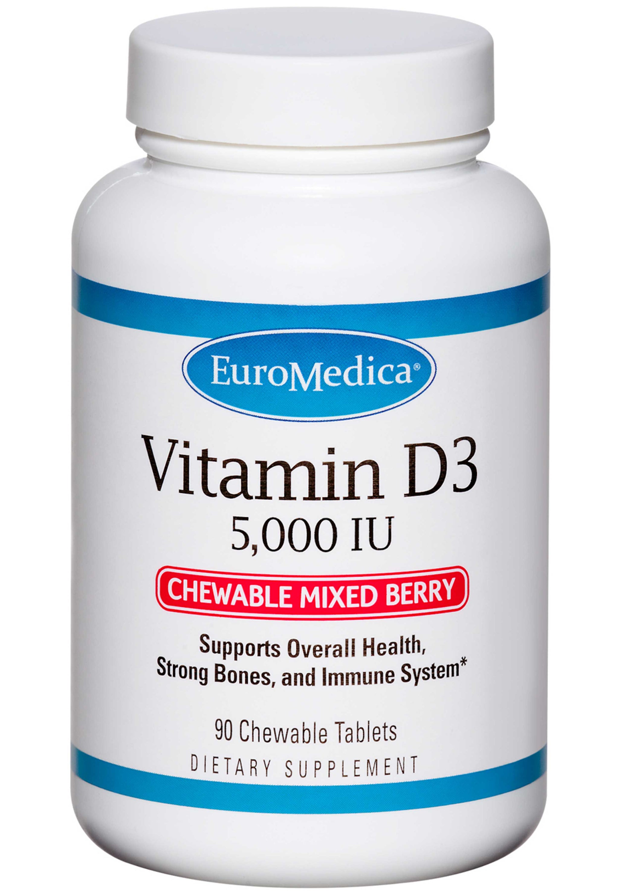 EuroMedica Vitamin D3 5,000 IU