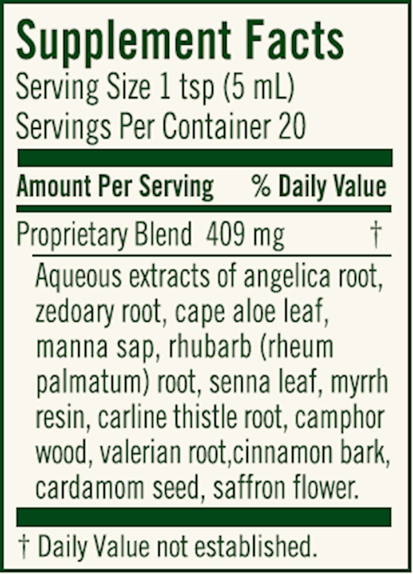 Flora Swedish Bitters Non-Alcohol (Alcohol-Free)