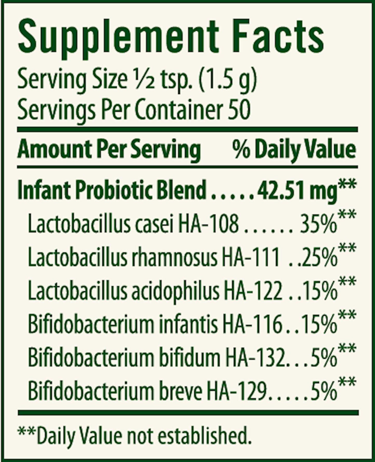 Flora Toddler’s Blend Probiotic