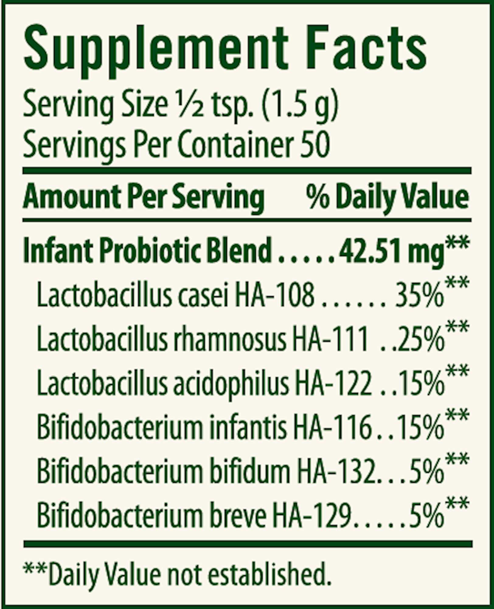 Flora Toddler’s Blend Probiotic