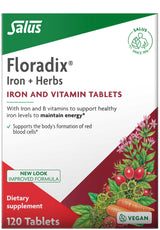 Floradix (Salus) Iron + Herbs Tablets