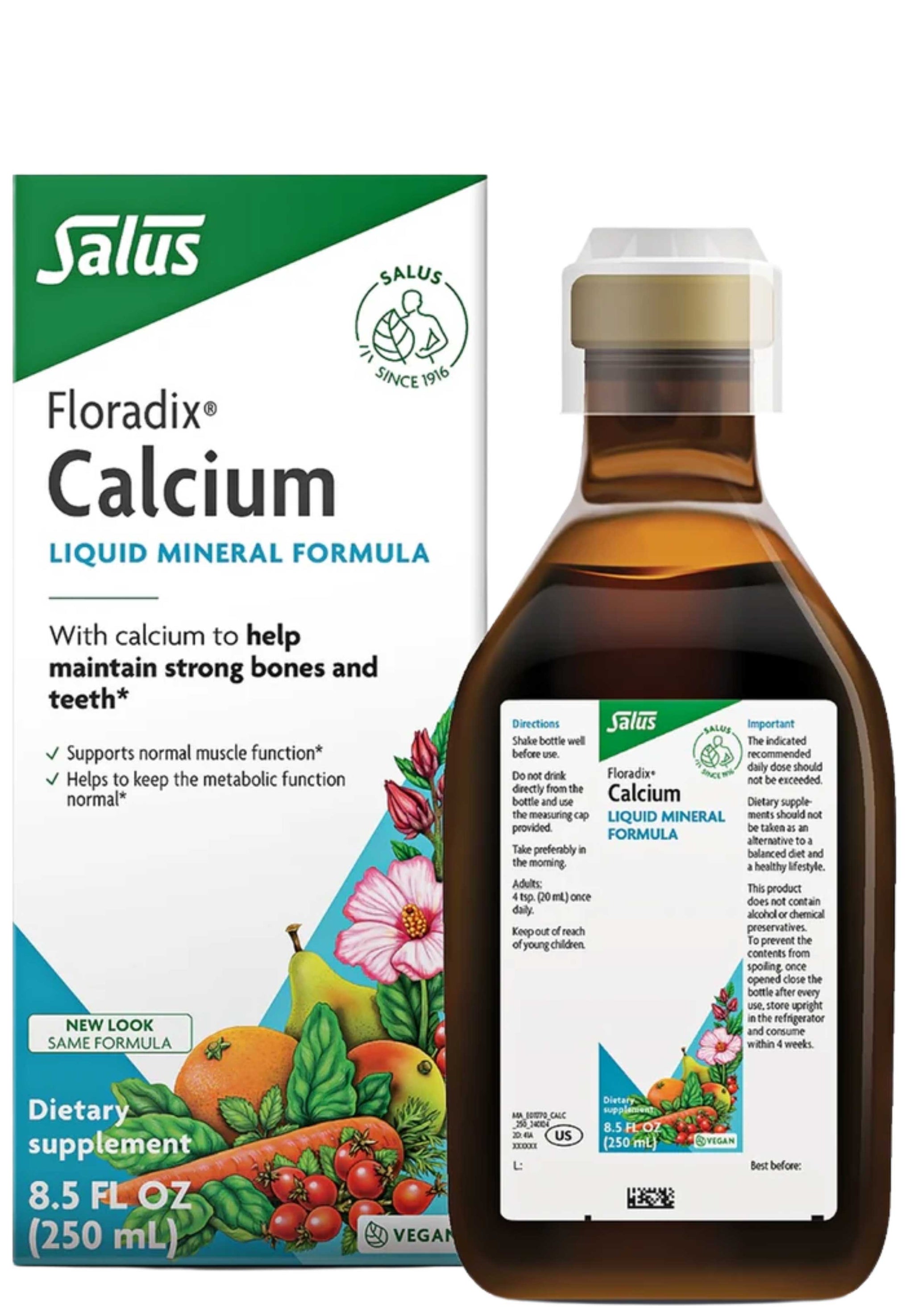 Floradix (Salus) Calcium Liquid Mineral Formula