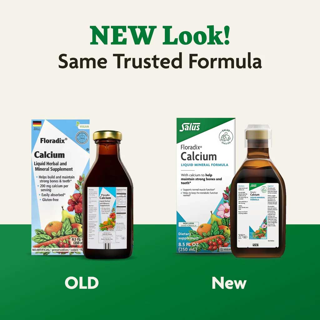 Floradix (Salus) Calcium Liquid Mineral Formula