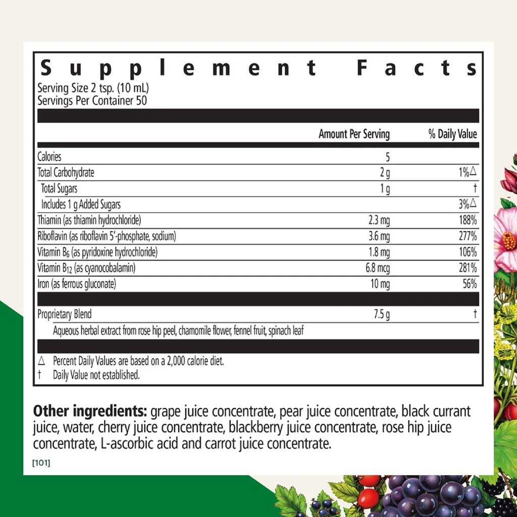 Floradix (Salus) Floravital Iron + Herbs Liquid