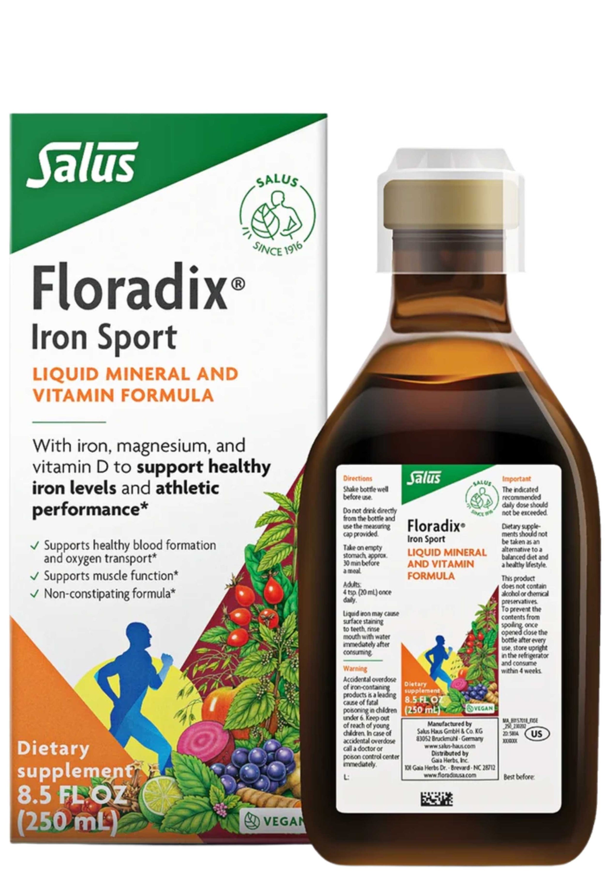 Floradix (Salus) Iron Sport Liquid