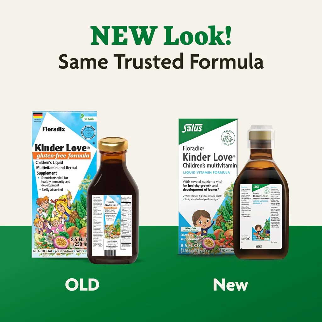 Floradix (Salus) Kinder Love Children's Multivitamin Liquid