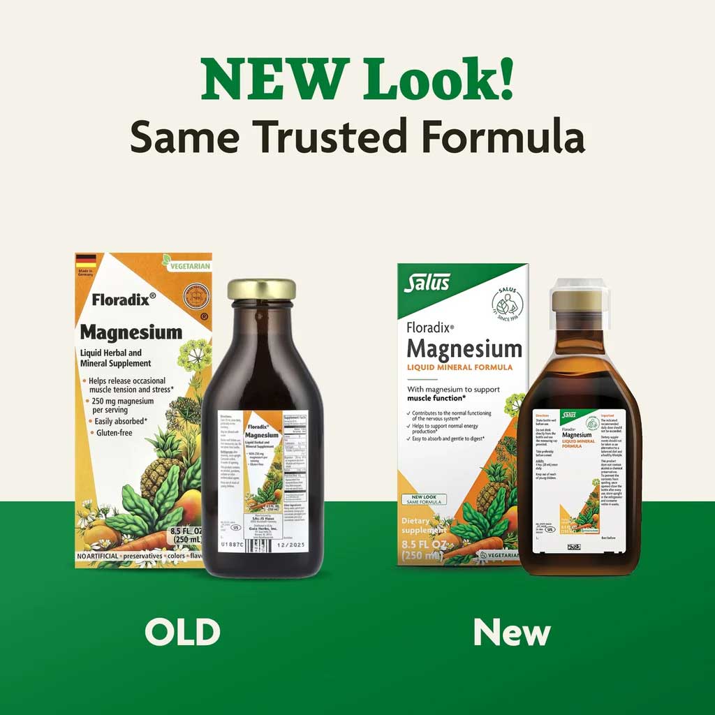 Floradix (Salus) Magnesium Liquid Mineral Formula