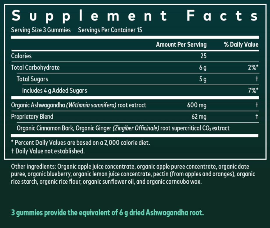 Gaia Herbs Ashwagandha Gummies