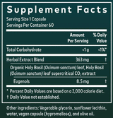 Gaia Herbs Holy Basil Leaf Capsules