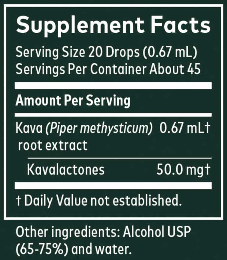 Gaia Herbs Professional Solutions Kava 50 (Formerly Kava Root Extra Strength)