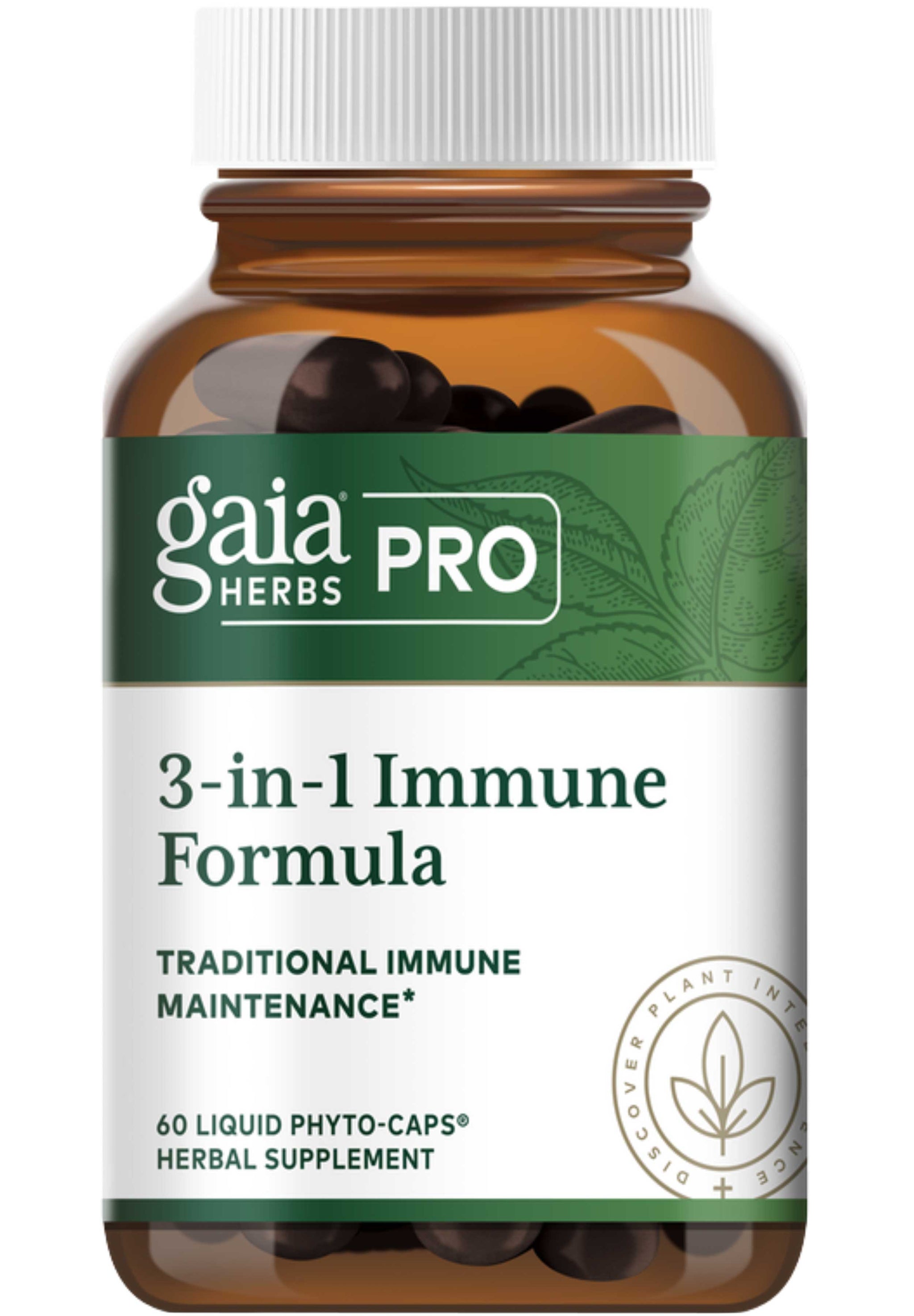 Gaia Herbs Professional Solutions 3-in-1 Immune Formula