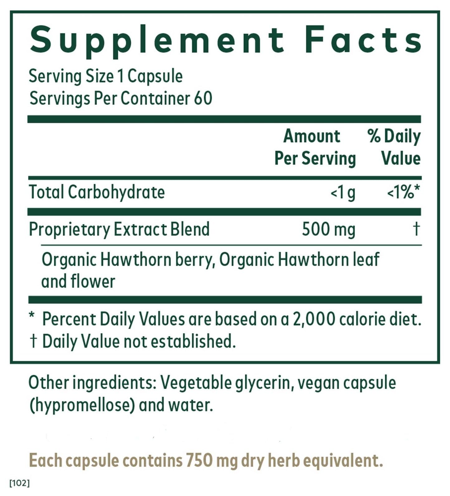 Gaia Herbs Professional Solutions Hawthorn