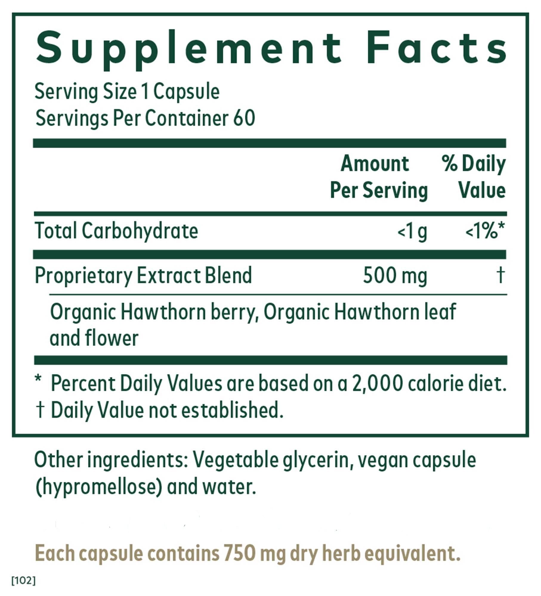 Gaia Herbs Professional Solutions Hawthorn