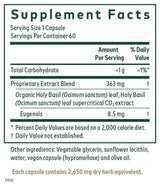 Gaia Herbs Professional Solutions Holy Basil