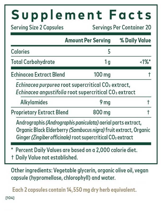 Gaia Herbs Professional Solutions Immune Activator (Formerly Rapid Immune Response)