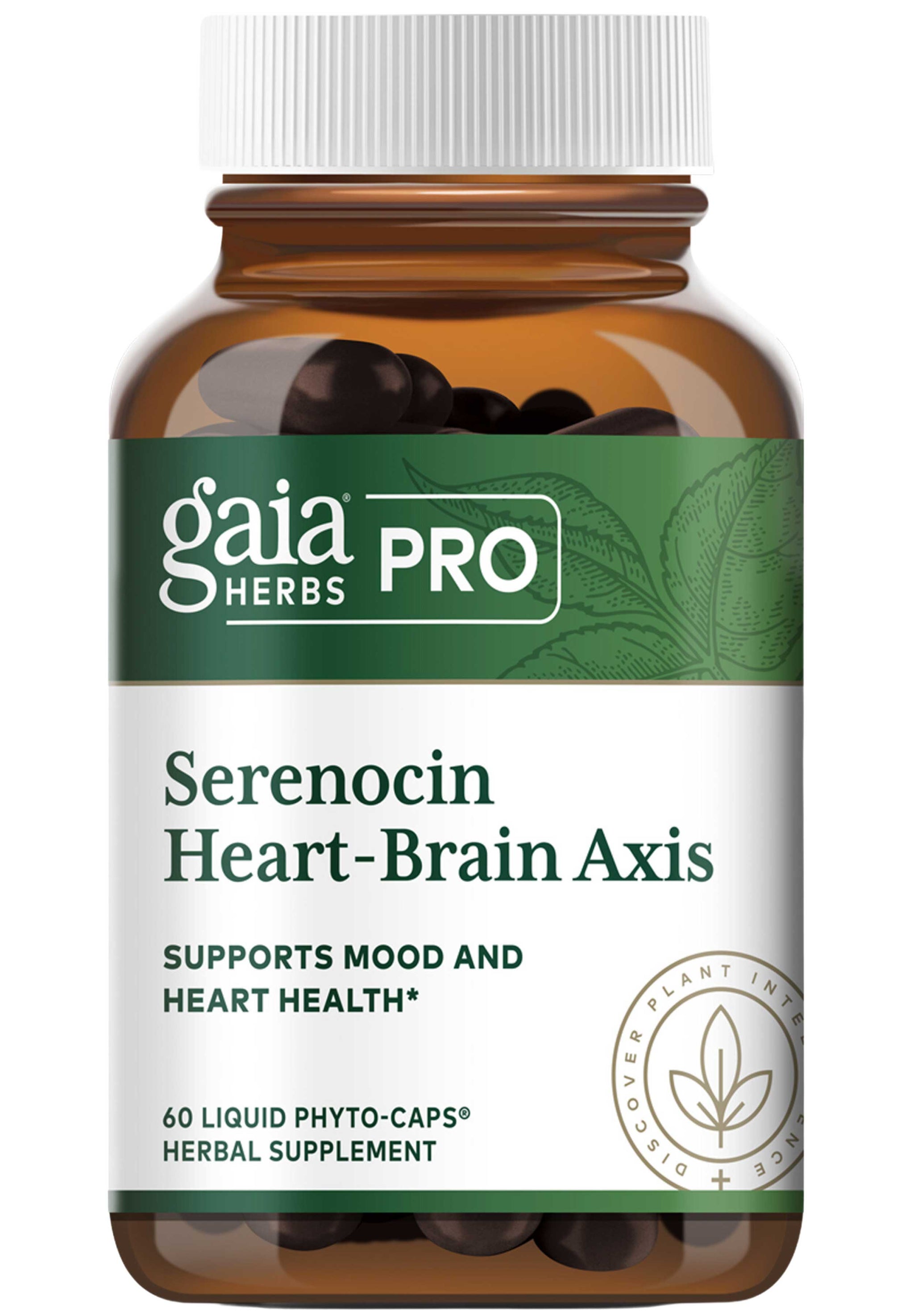 Gaia Herbs Professional Solutions Serenocin Heart-Brain Axis