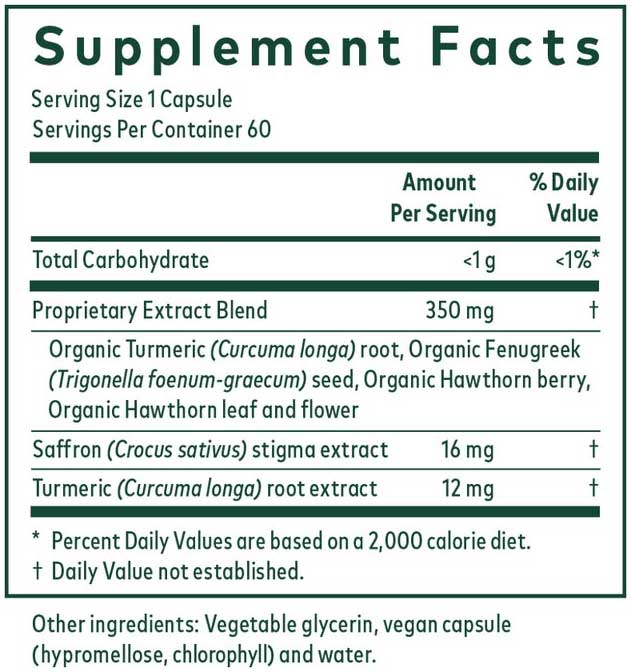 Gaia Herbs Professional Solutions Serenocin Heart-Brain Axis