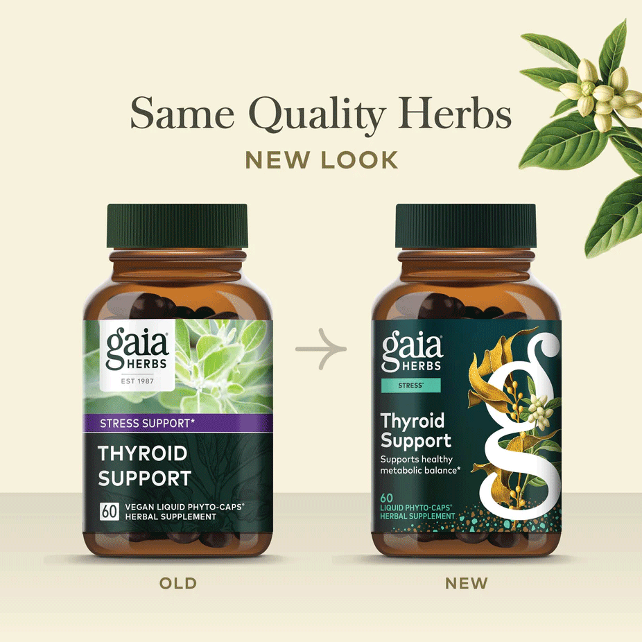 Gaia Herbs Thyroid Support Capsules