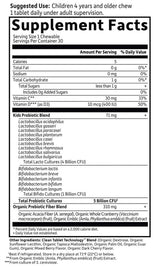 Garden of Life Dr. Formulated Probiotics Organic Kids+