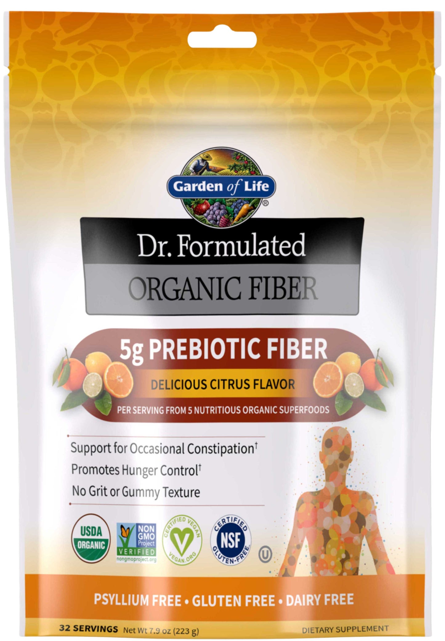 Garden of Life Dr. Formulated Organic Fiber