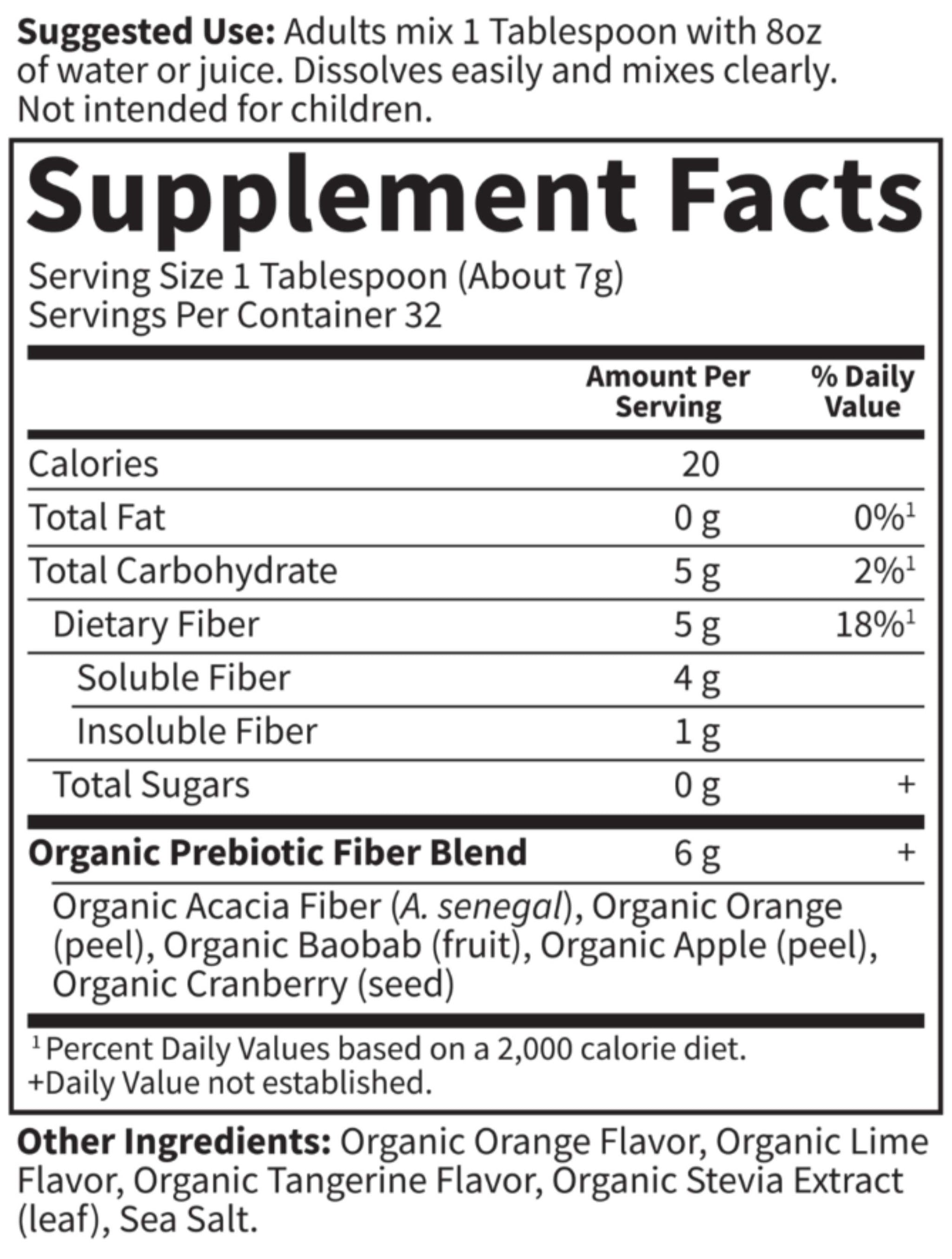 Garden of Life Dr. Formulated Organic Fiber