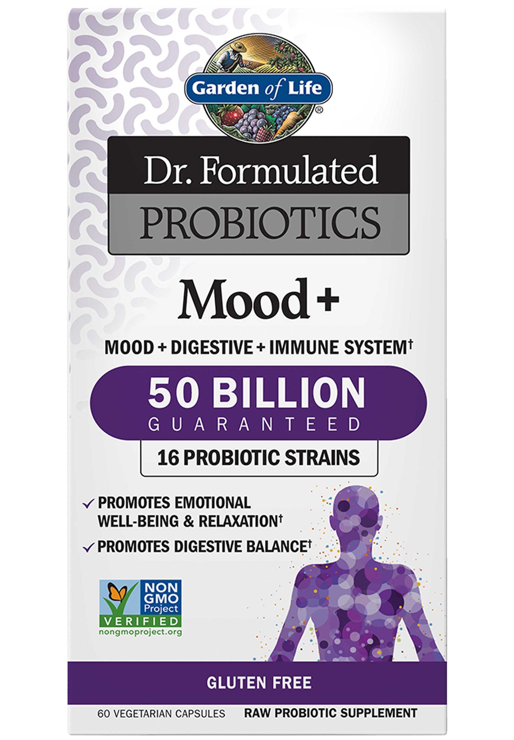 Garden of Life Dr. Formulated Probiotics Mood+