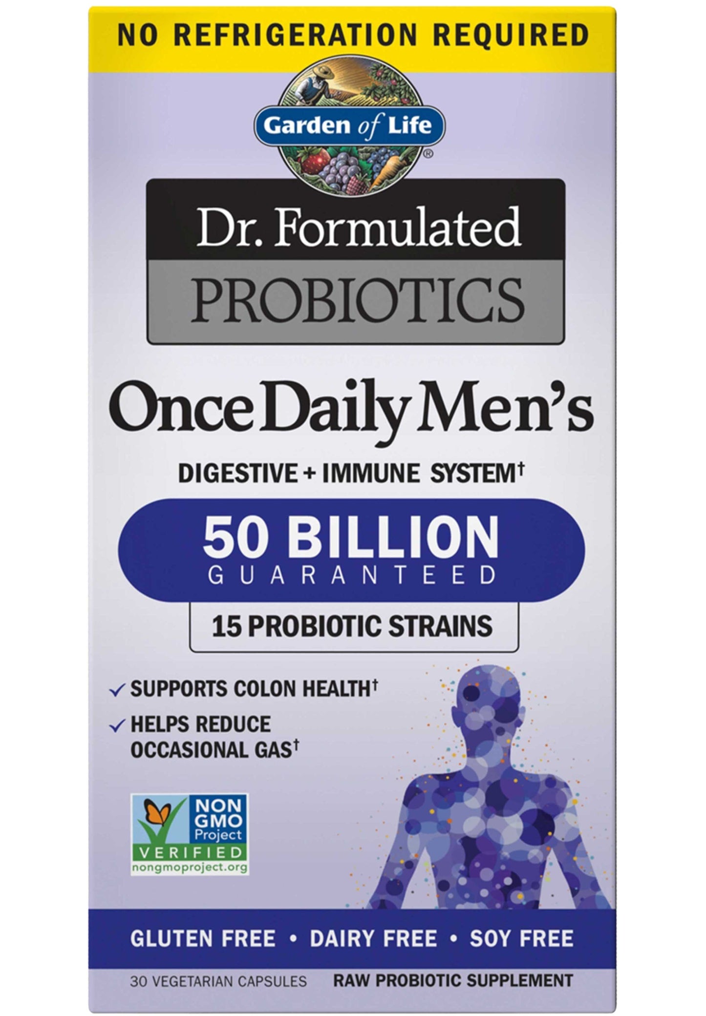 Garden of Life Dr. Formulated Probiotics Once Daily Men's
