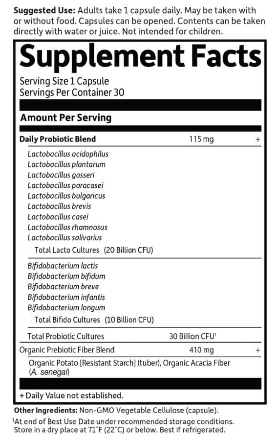 Garden of Life Dr. Formulated Probiotics Once Daily