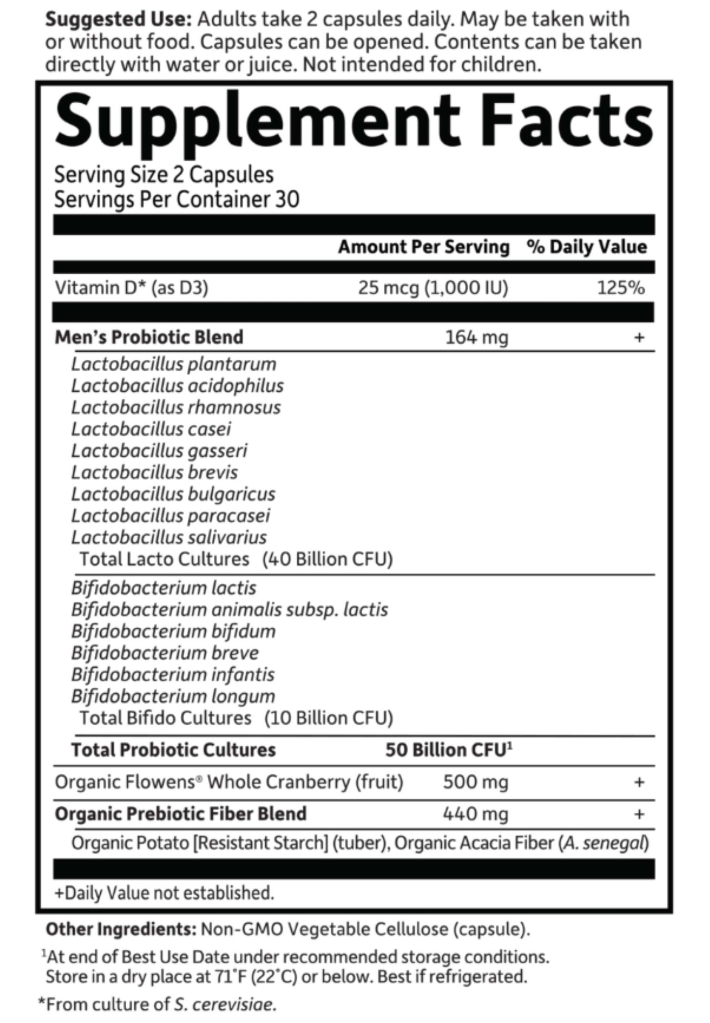 Garden of Life Dr. Formulated Probiotics Prostate+