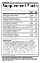 Garden of Life Organics Men's Multi