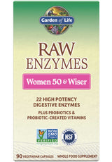 Garden of Life RAW Enzymes Women 50 & Wiser