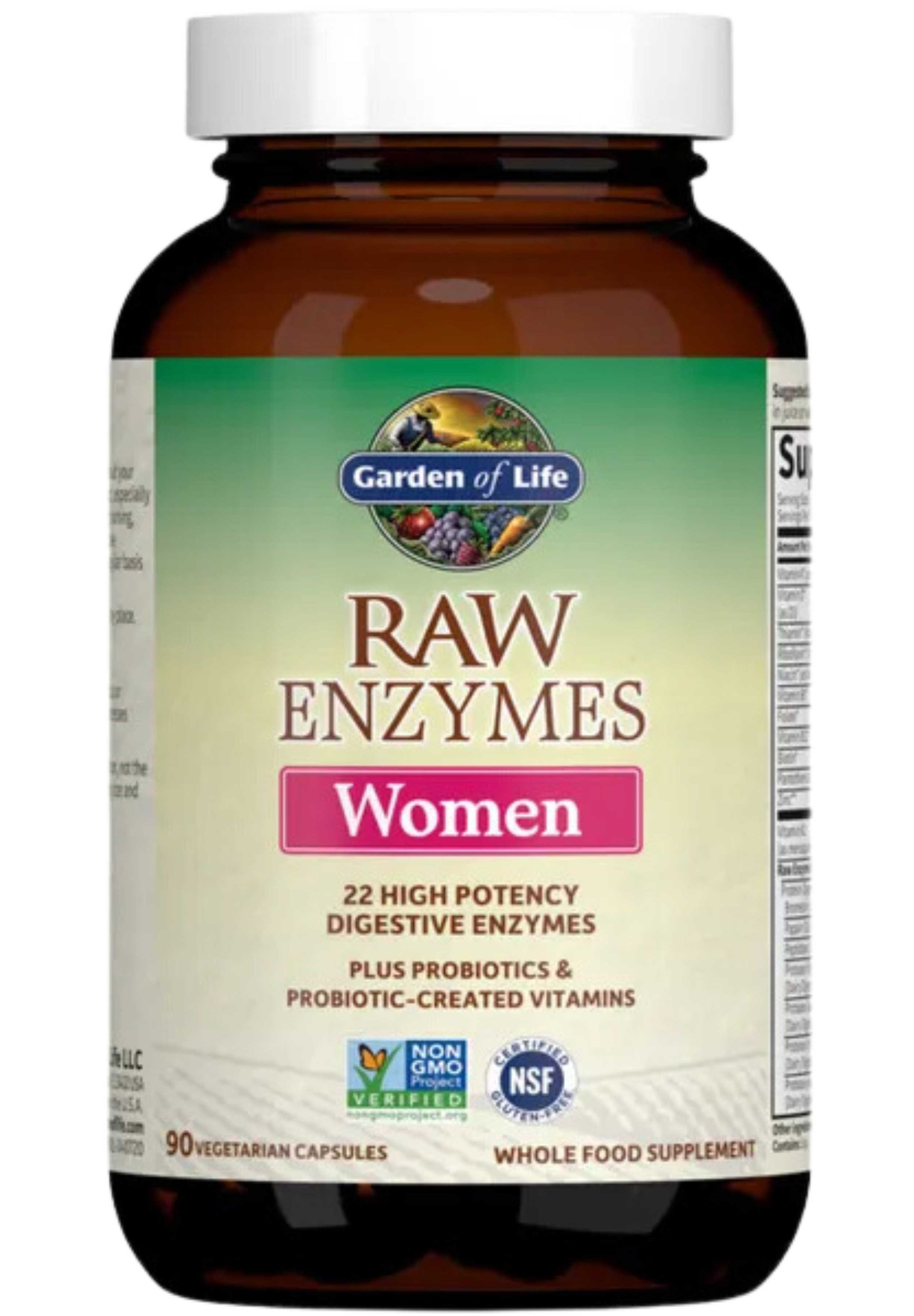 Garden of Life RAW Enzymes Women