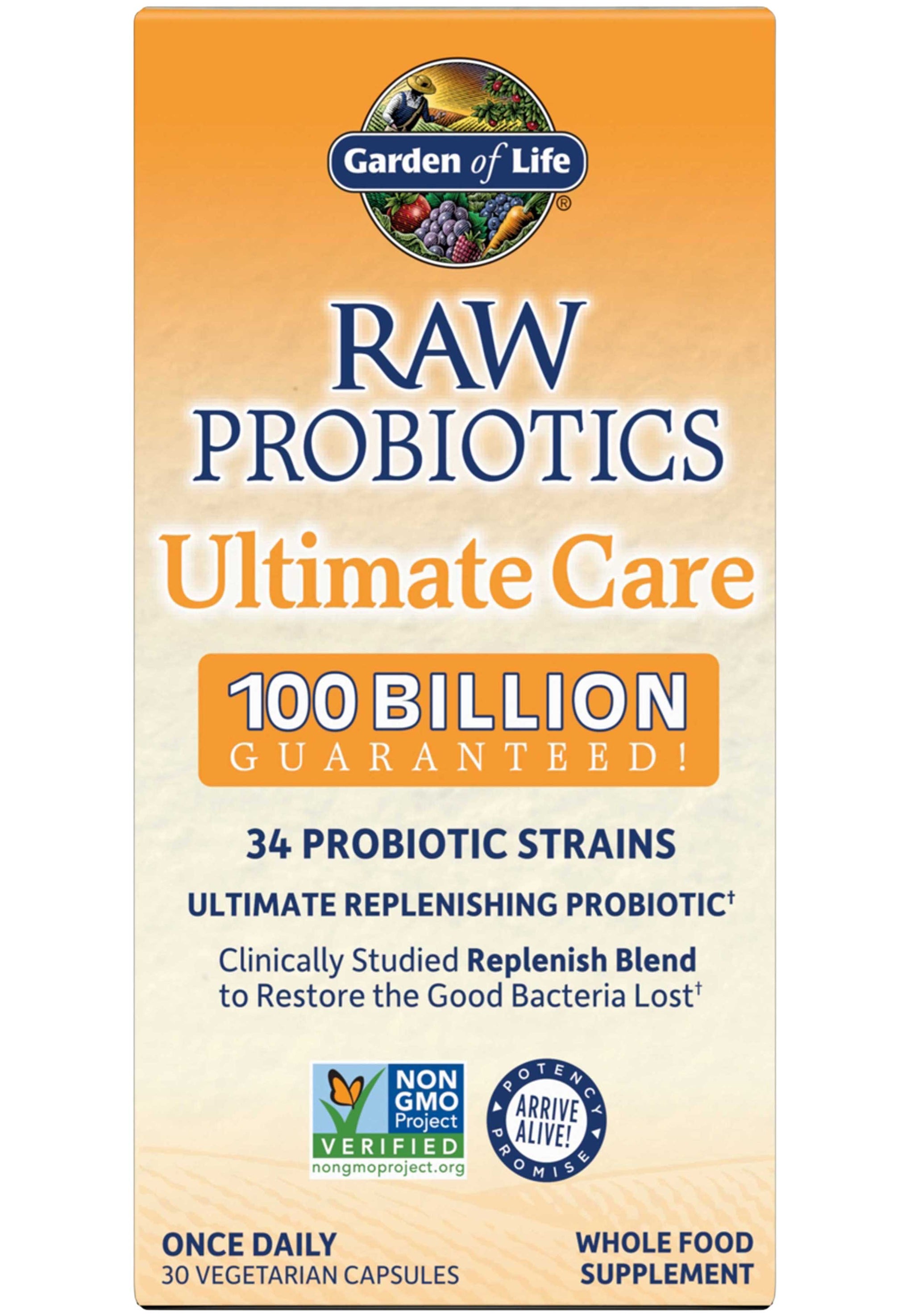 Garden of Life RAW Probiotics Ultimate Care