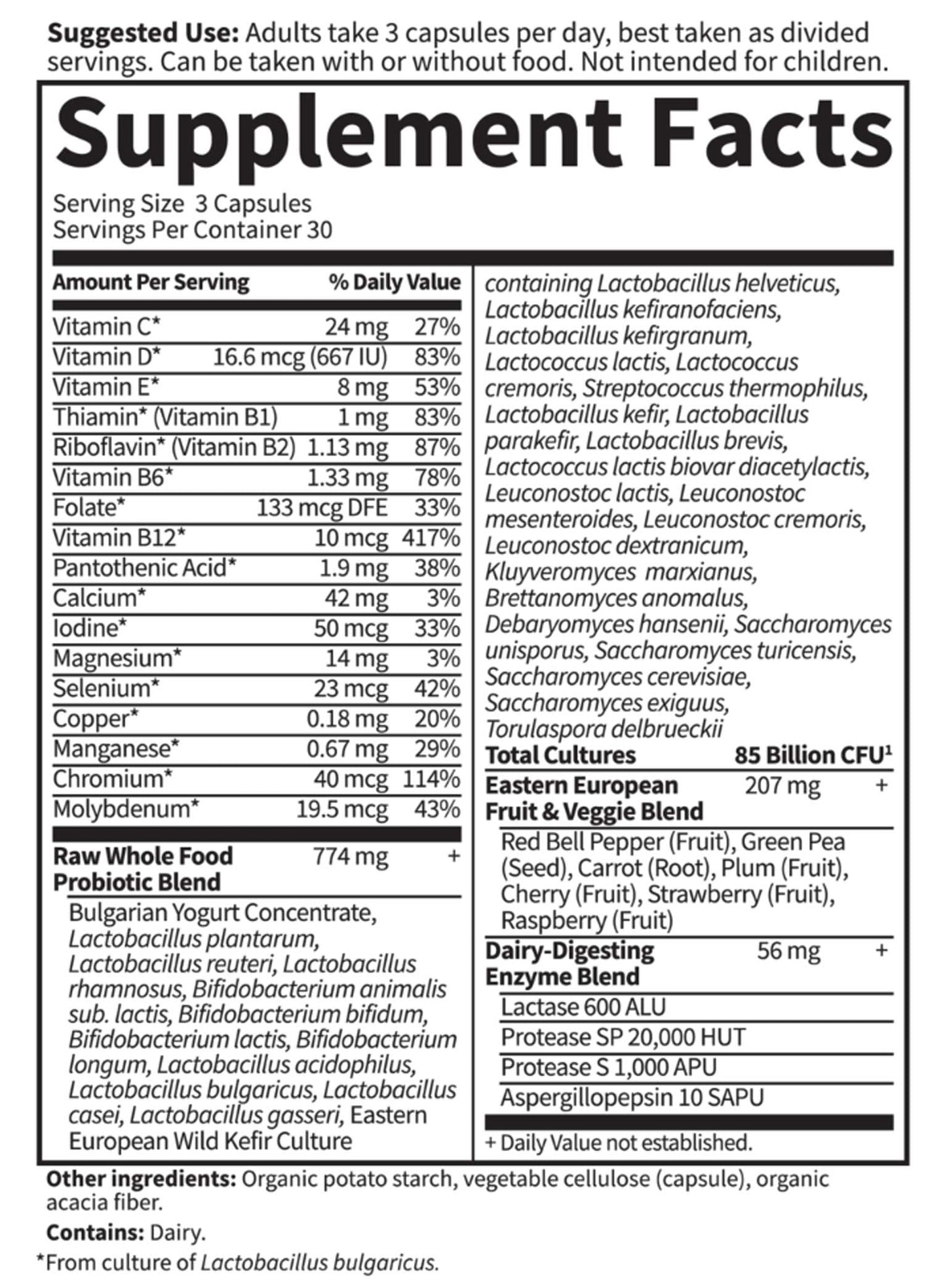 Garden of Life RAW Probiotics Women 50 & Wiser