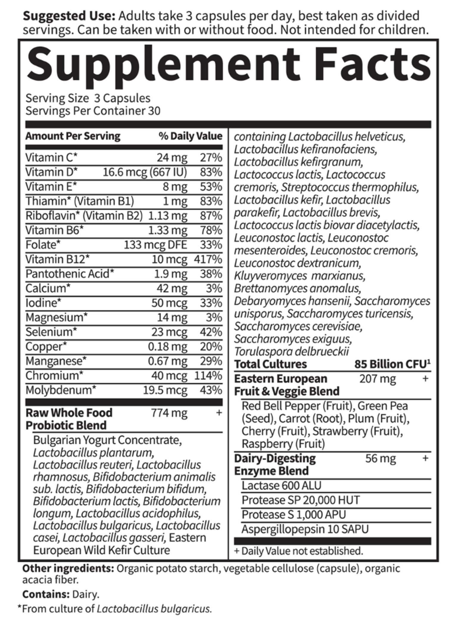 Garden of Life RAW Probiotics Women 50 & Wiser