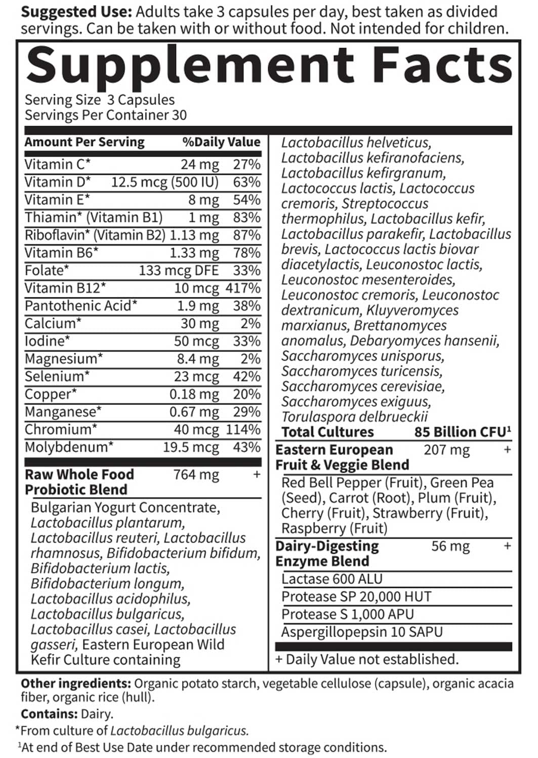 Garden of Life RAW Probiotics Women