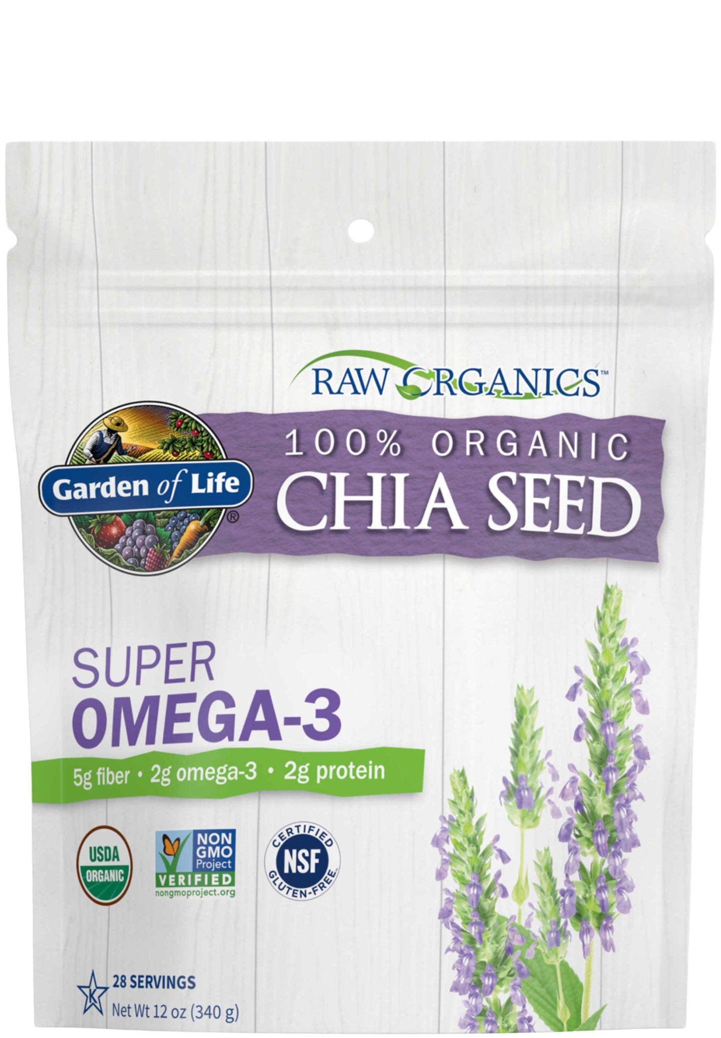 Garden of Life Raw Organics 100% Organic Chia Seed