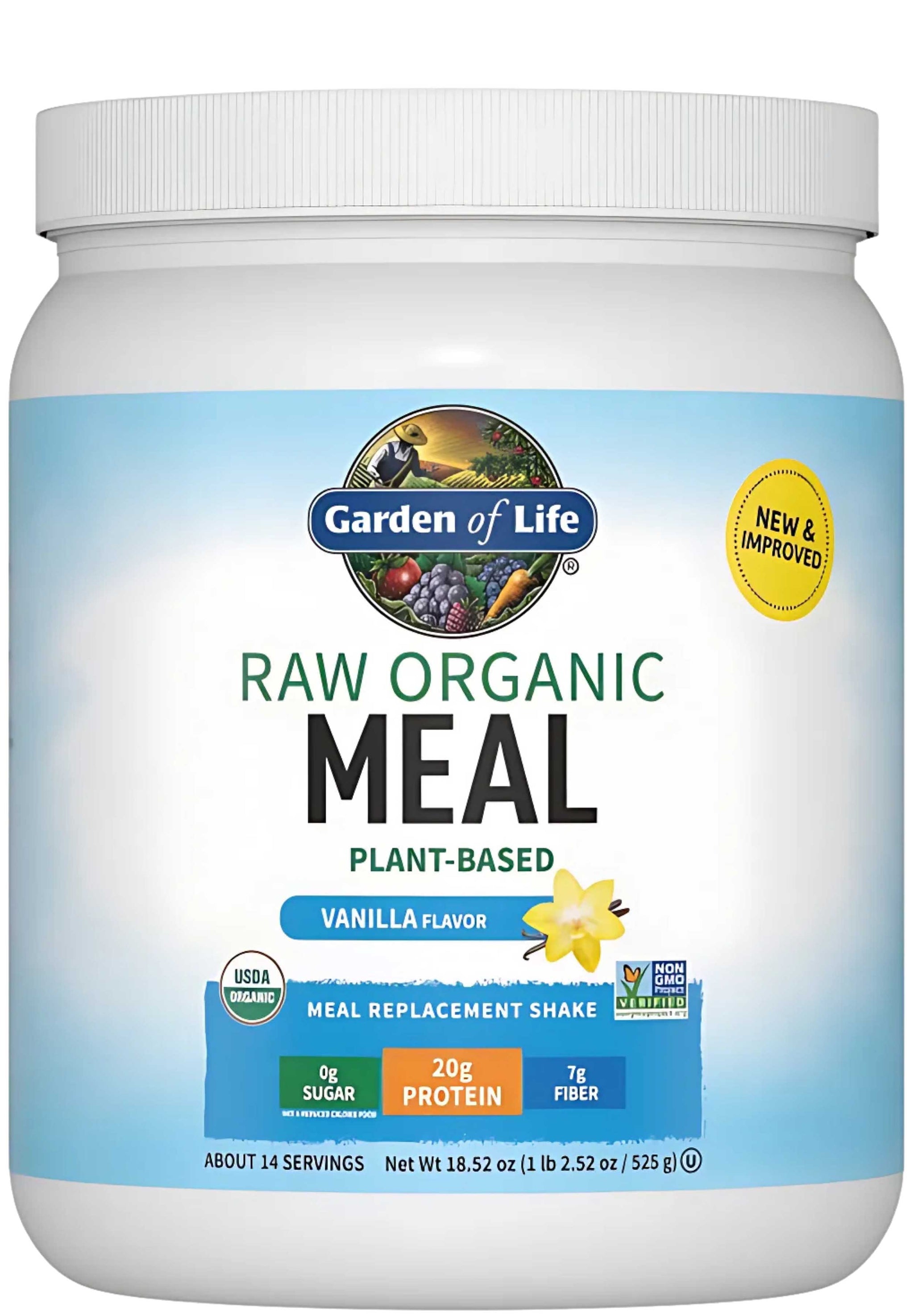 Garden of Life Raw Organic Meal Vanilla