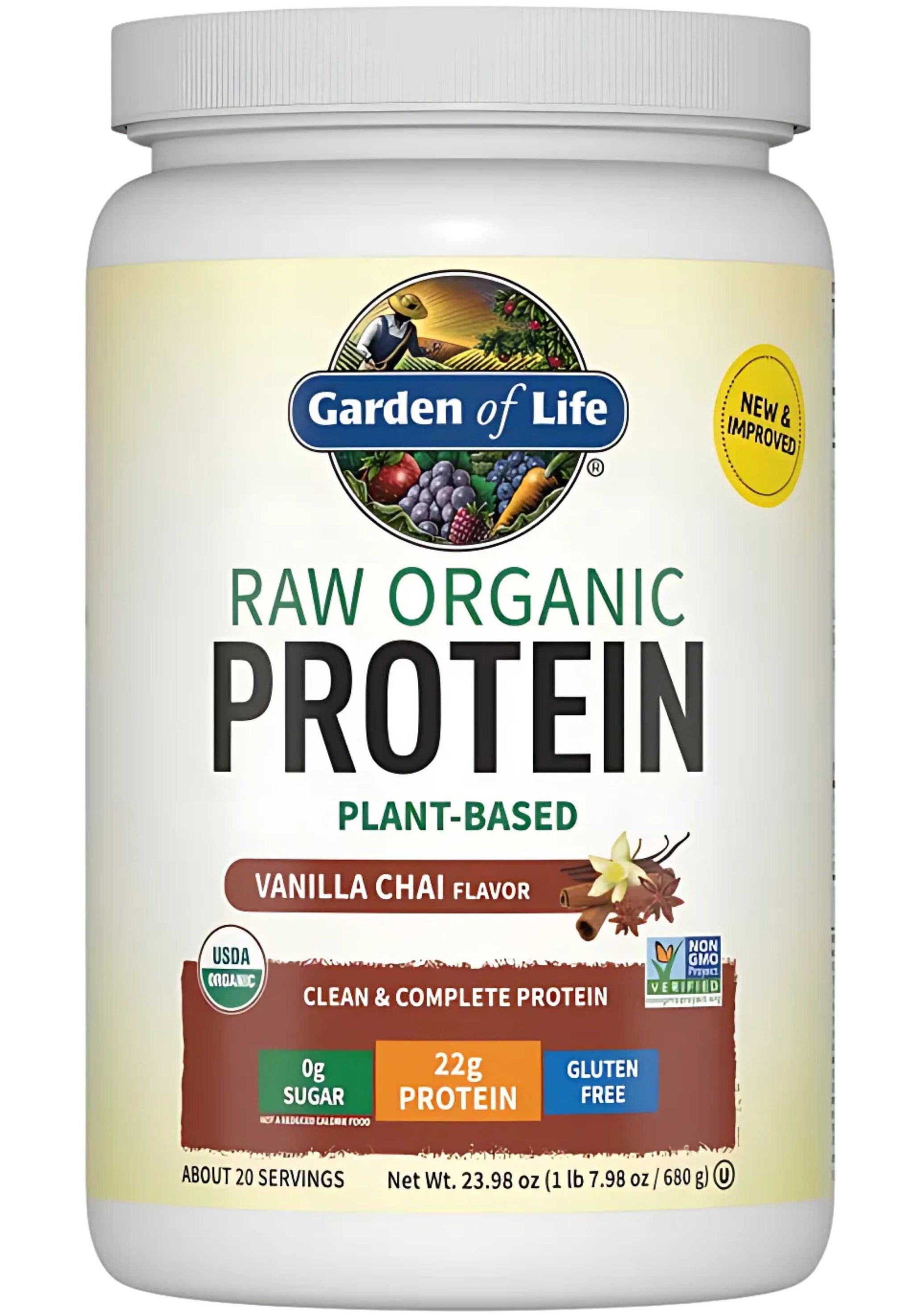 Garden of Life Raw Organic Protein