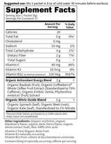 Garden of Life SPORT Organic Plant-Based Energy + Focus SF Blackberry Cherry