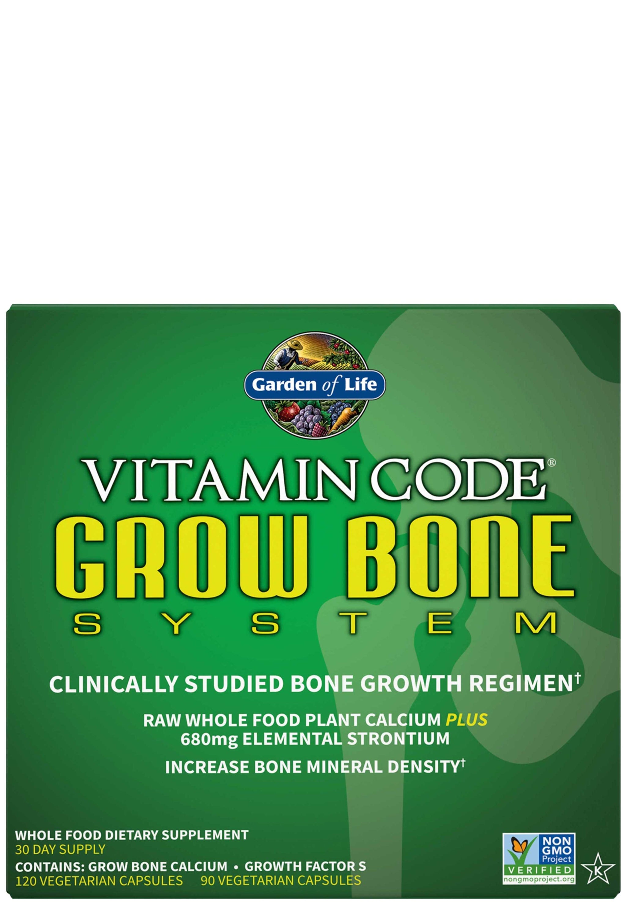 Garden of Life Vitamin Code Grow Bone System