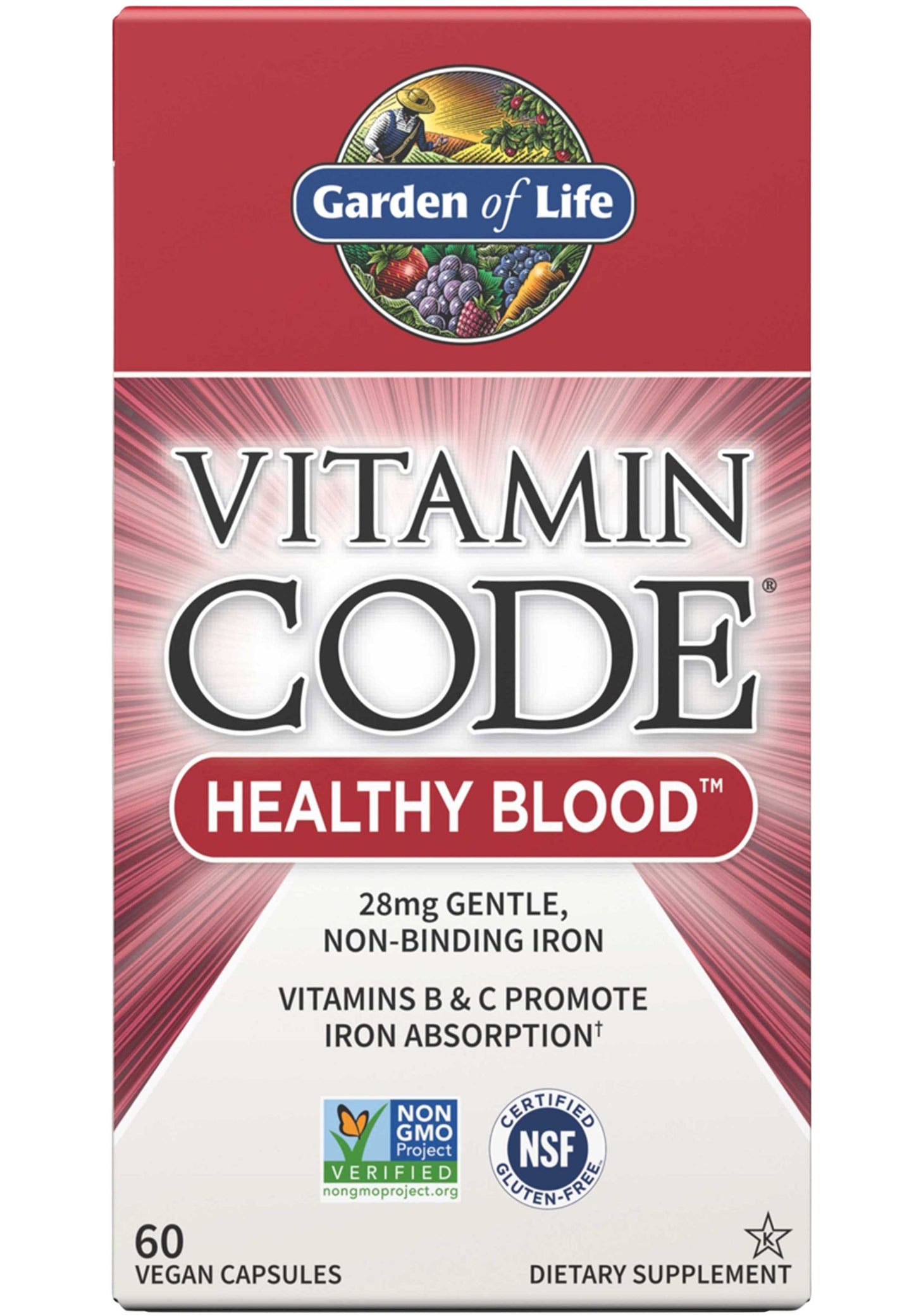 Garden of Life Vitamin Code Healthy Blood