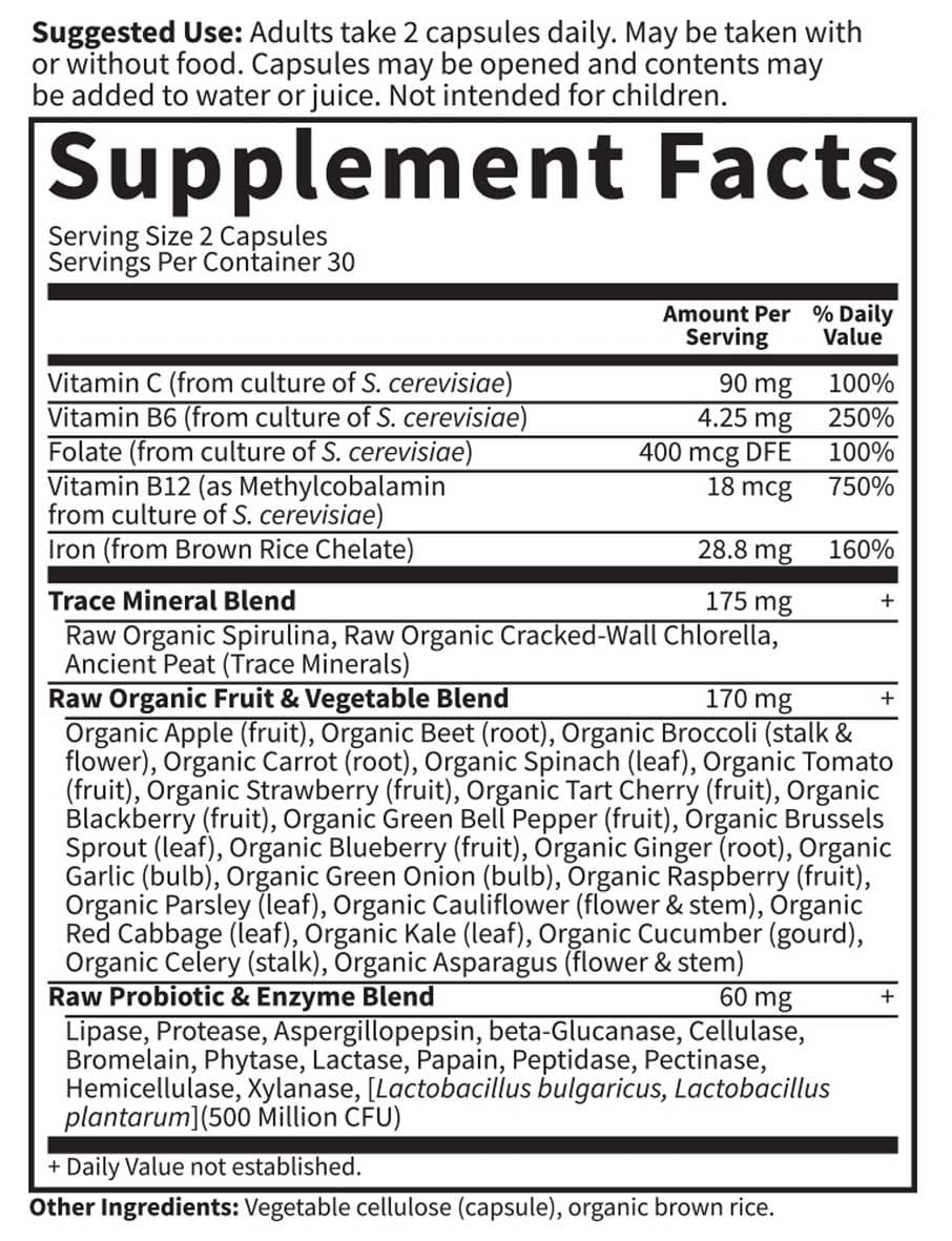 Garden of Life Vitamin Code Healthy Blood