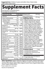 Garden of Life Vitamin Code Kids Chewable Multivitamin