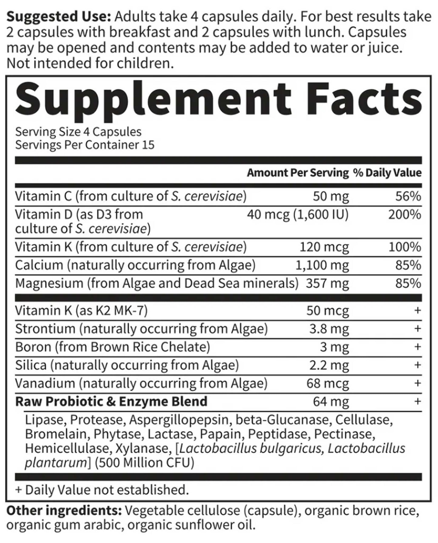 Garden of Life Vitamin Code RAW Calcium