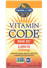Garden of Life Vitamin Code RAW D3 5,000 IU