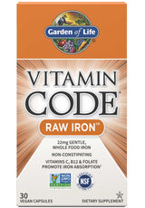 Garden of Life Vitamin Code RAW Iron