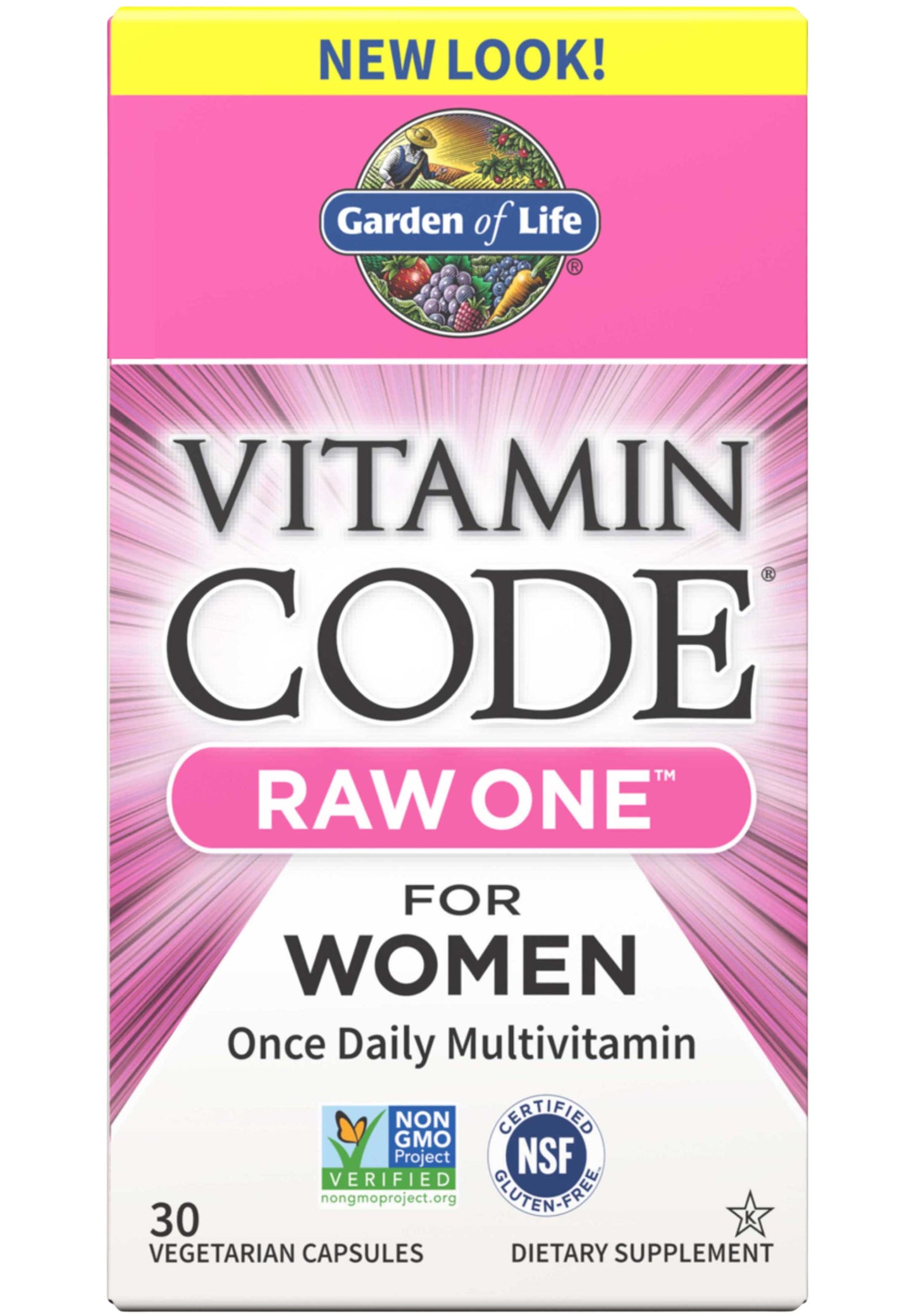 Garden of Life Vitamin Code RAW ONE for Women