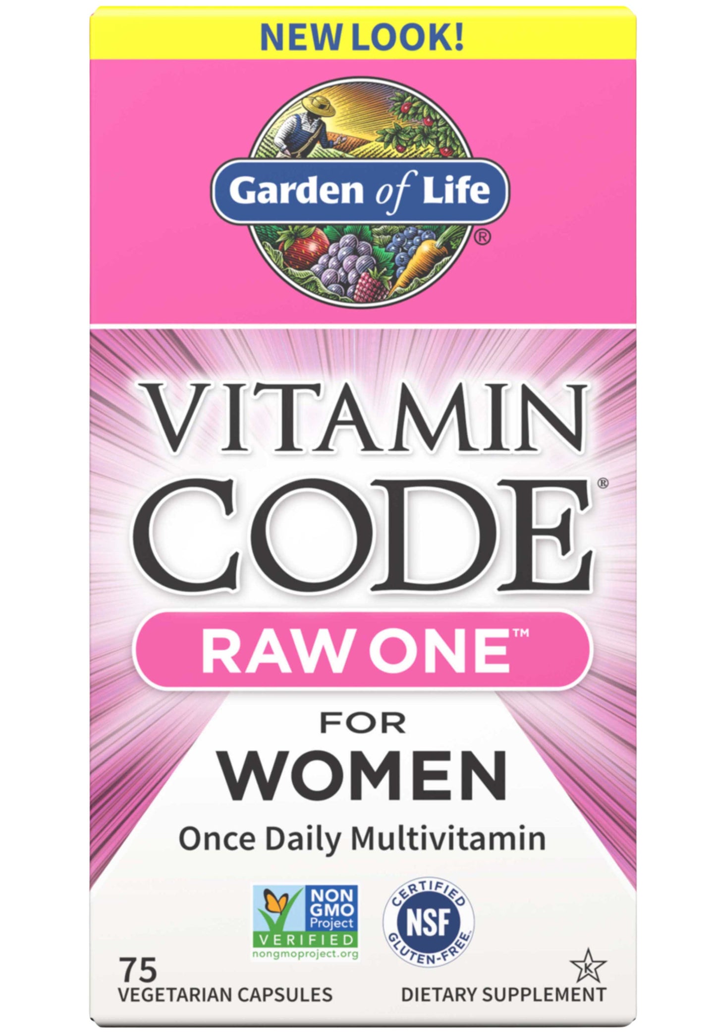 Garden of Life Vitamin Code RAW ONE for Women